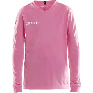 Squad Jersey Solid LS Jr - Pink