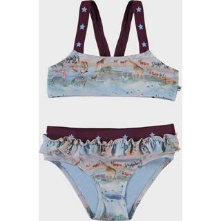 Molo Naila Bikini Savannah Mist 92/98 cm  Blå  92/98 cm  kvinde