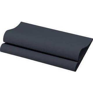 Dunisoft servietter 40x40cm sort 60stk