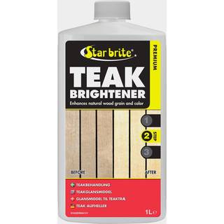 Teakrens Star Brite Premium Teak Brightener, trin 2, 1 liter