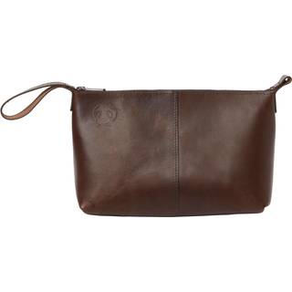 Chevalier Leather Toilet Bag Leather Brown, OneSize