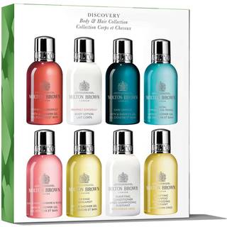 Molton-Brown Bath-Body Bath-Shower-GelGavesæt Orange & Bergamo 50 ml + Orange & Bergamot BL 50 ml + Re-charge Black Pepper 50 ml + Coastal Cypress & Sea Fennel 50 ml + Rhubarb & Rose 50 ml + Heavenly Gingerlily 50 ml + Volumising Conditioner with Nettle 50 ml + Volumising Shampoo with Nettle 50 ml 50 ml (5.060,00 kr / 1 l) - 50 ml