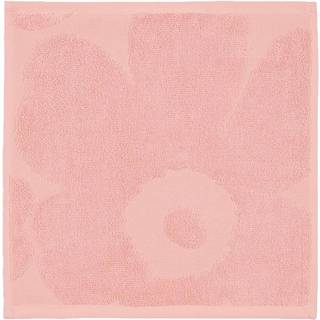 Marimekko Unikko Ansigtshåndklæde 30x30 Cm - Håndklæder & Badelagner Bomuld Rosa - 072516-801