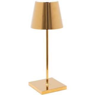 Zafferano Poldina mini batterilampe indvendig guld blank