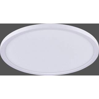 Flat LED-loftlampe, CCT, Ø 40 cm, hvid