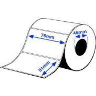 Epson etiketrulle, PP Matte, 76x51mm, Kerne: 40mm