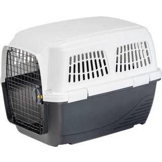 Ferplast Dog Carrier CLIPPER 4 - Medium hundetransportkasse til luftfart, bil og tog, godkendt af IATA, maks. 20 kg