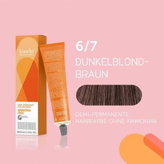 Londa Professional Hårfarver og nuancer Londacolor Demi-permanent cremehårfarve 6/7 60 ml (1.200,00 kr / 1 l) - 60 ml