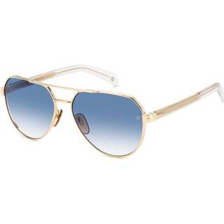 David Beckham DB 1121/G/S Asian Fit LOJ/08 61 Solbriller Mænd Guld - Gold - 61mm