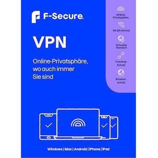 F-Secure VPN - 5 enheder / 1 år