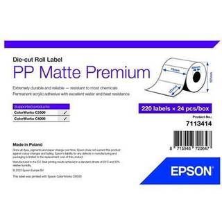 Epson label roll, Polypropylene, 76x127mm - C33S045551 - CH24157