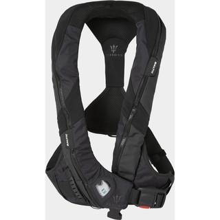 Oppustelig redningsvest Baltic Poseidon 150N, automatisk, sort + kulsyrepatron 33 gram, 40 - 120 kg
