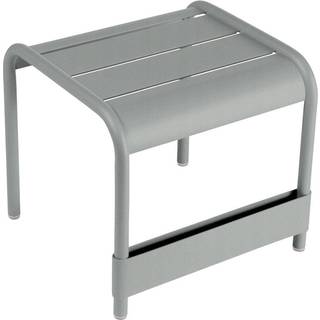 Fermob - Luxembourg Small Low Table/Footrest, Lapilli Grey - Udendørs små borde og sideborde