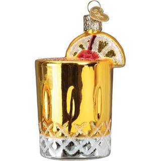 Old World Christmas Whisky Sour Glass Blæst Ornament til juletræ