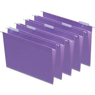 Staples 419200 h?ngende filmapper 5 Tab Letter St?rrelse Purple 25/Box (419200)