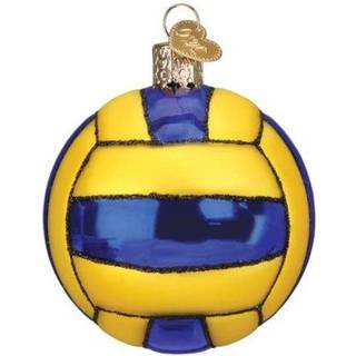 Old World Christmas Water Polo Ball Glass Bl?st Ornament til juletr?