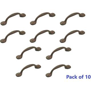 Hickory Hardware 10 Pack Solid Core Kitchen Cabinet tr?kker luksusskab h?ndtag hardware til d?re og kommode skuffer 3 tommer hulcentrum rustik je