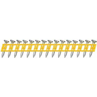 Dewalt konstrueret af kr?fter beton negle 3/4 """" l?ngde st?l zinkbelagt strip pk 1000