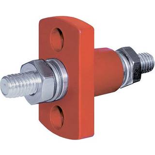 Klemrække Blue Sea Systems Terminal Feed Through Connector, 2 x M8, 250 A, rød (plus)