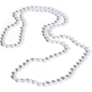 Rhode Island Nyhed 48 tommer 7 mm hvid perle halsk?der pakning af 12