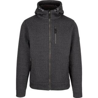 Trespass truther - male casual jkt BLACK MARL L