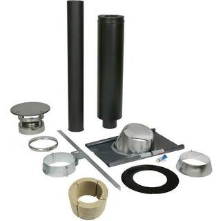 Morsø systemskorsten 3,5 flex sort 62207121