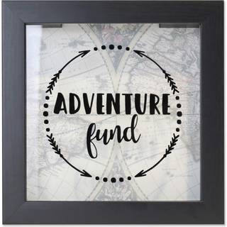 Lawrence rammer 8x8 Adventure Fund Black Shadow Box Frame