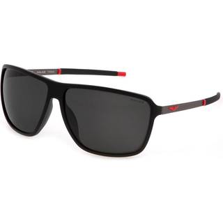 Police SPLL15 SOLSTICE 4 Polarized U28P 65 Solbriller Mænd Black - Matte Black - 65mm
