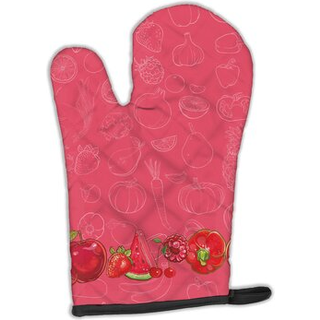 """" Carolines skatte frugter og grøntsager i rød ovn Mitt Multicolor 12 """" """" X 8.5 """" """" """"