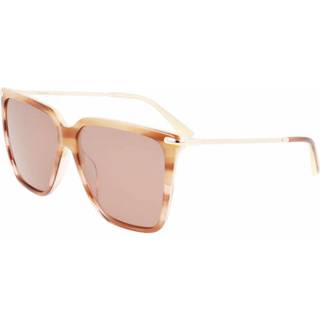 Calvin Klein Kvinde CK22531S 240 Solbriller Acetat Brun Brun Firkantet Normal