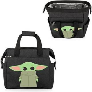 Picnic Time Star Wars Mandalorian Grogu On The Go Lunch Bag Soft Cooler Lunch Box Isoleret frokostpose (sort)