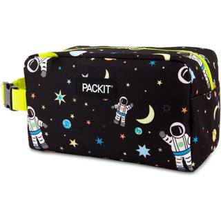 Packit Freezable Snack Box Spaceman bygget med EcoFreeze -teknologi sammenfoldelig genanvendelig lynl?s lukning med sp?ndeh?ndtag Fantastisk til