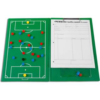 Kwik m?lfodbold Magnetic Board Green 8 1/2-tommer W x 12-tommer H