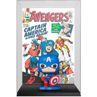 MARVEL - POP Comic Cover N° 27 - Captain America Avengers #4 (1963)
