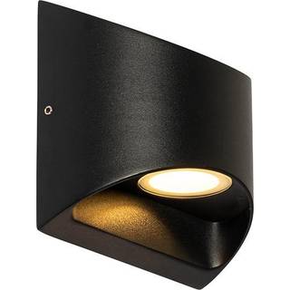Moderne udendørs væglampe sort inkl. LED 2-lys IP54 - Mal