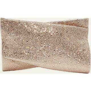 Christian Louboutin Loubitwist Small embellished clutch - white - One Size