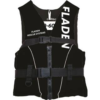 Sejlervest Fladen Fishing Classic II 50N, sort, Large (70 - 90 kg)