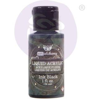 Prima Marketing Finnabair Art Alchemy Liquid Acryl Maling 1 Fluid Ounce-bl?k sort