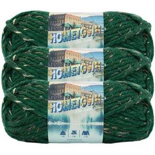 Lion Brand Yarn Hometown Yarn Super-Bulky Yarn til strikning af hækling og håndværk 3 Pack Riverdale Tweed