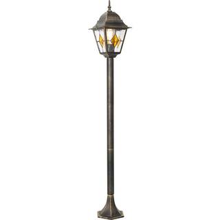 Vintage udendørs lanterne antik guld 120 cm - Antigua