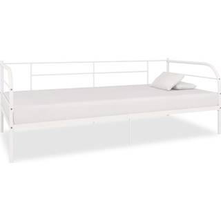stel til daybed 90x200 cm metal hvid