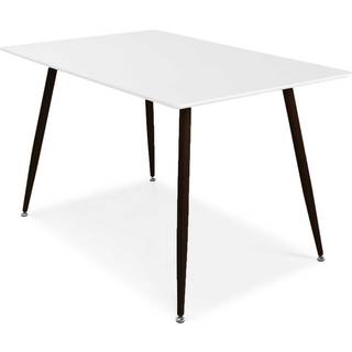 Polar spisebord 75x120cm hvid.