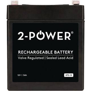 2-Power Batteri 12V 5Ah VRLA Security