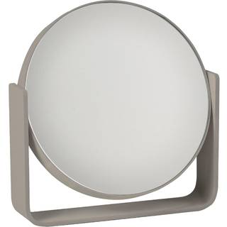 Ume Bordspejl, Taupe, Ø19 cm