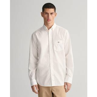 GANT Herre Regular fit klassisk poplin-skjorte (L)
