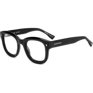 Dsquared2 D2 0091 284 48 Briller Mænd Black - Black Ruthenium - 48mm