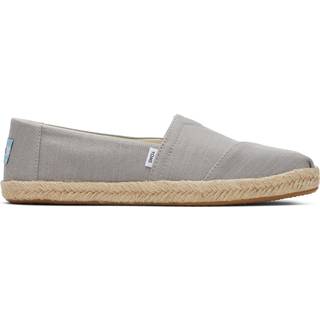 TOMS Women's Alpargata Rope Recycled Cotton Sneaker Damer størrelse 40 farve beige