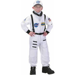 Aeromax NASA Jr. Astronautdragt Hvid Sm?b?rns-/Barnekostume Hvid