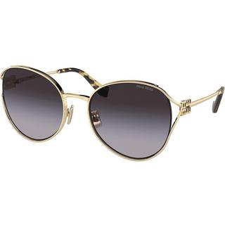 Miu Miu MU53YS ZVN5D1 58 Solbriller Kvinder Guld - Pale Gold - 58mm