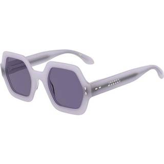 Isabel Marant IM 0004/N/S 789/UR 52 Solbriller Kvinder Purple - Transparent Frosted Lilac - 52mm